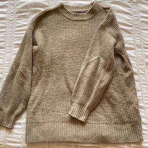 American Eagle Oatmeal Sweater (Small)